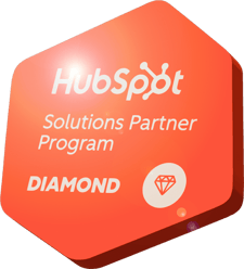 SolutionPartnerBadge-diamond-3D-orange-no-shadow