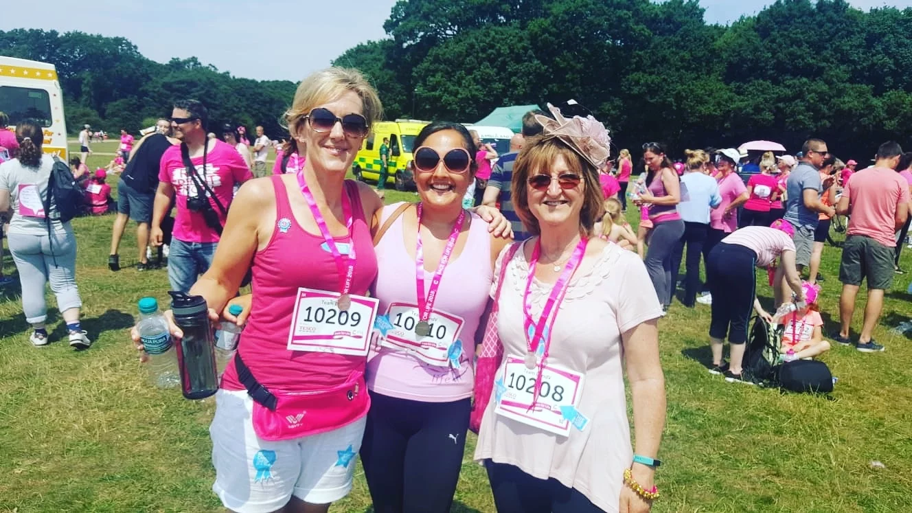 Race For Life - medal shot